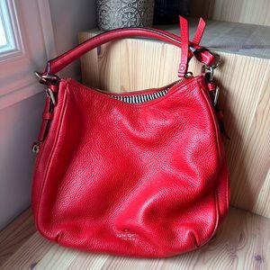 Kate spade expandable hobo bag